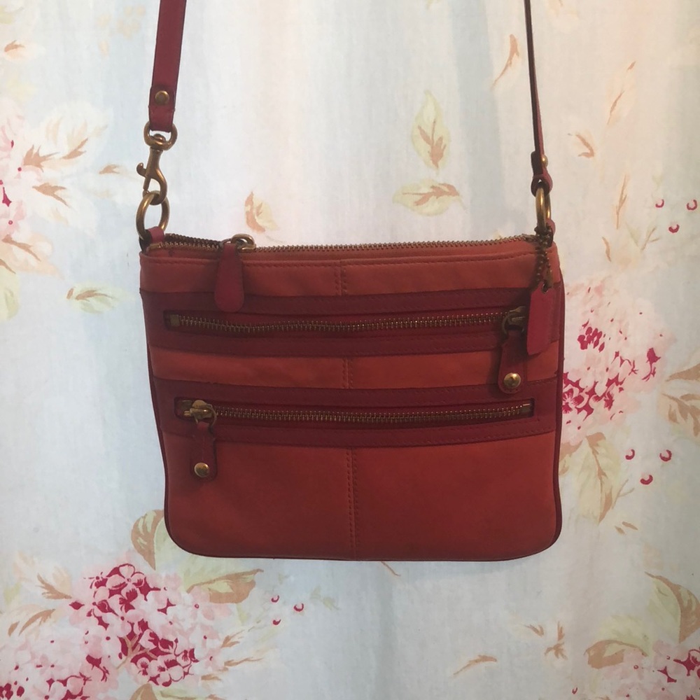 Coach leather Crossbody bag